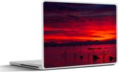 Laptop sticker - 11.6 inch - Zee - Lucht - Zon - 30x21cm - Laptopstickers - Laptop skin - Cover