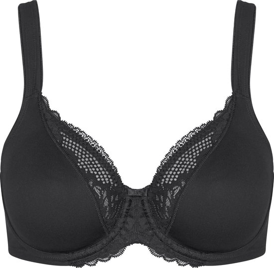Soutien-gorge Triumph Modern Lace+ Cotton W pour femme - BLACK - Taille E85