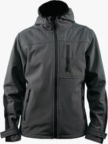 BTC32- SOFTSHELL - WERKJAS- OUTDOORJAS - GREY - LARGE