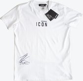 Dsquared2 - icon - ibrahimovic - t-shrit - wit