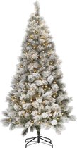Royal Christmas® Sapin de Noël artificiel Chicago 120 cm avec neige | Y compris l'éclairage LED