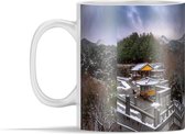 Mok - Hoofdzaal van de Donghwasa tempel in het Aziatische Zuid-Korea - 350 ml - Beker