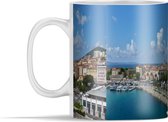 Mok - Een jachthaven in Corsica - 350 ml - Beker