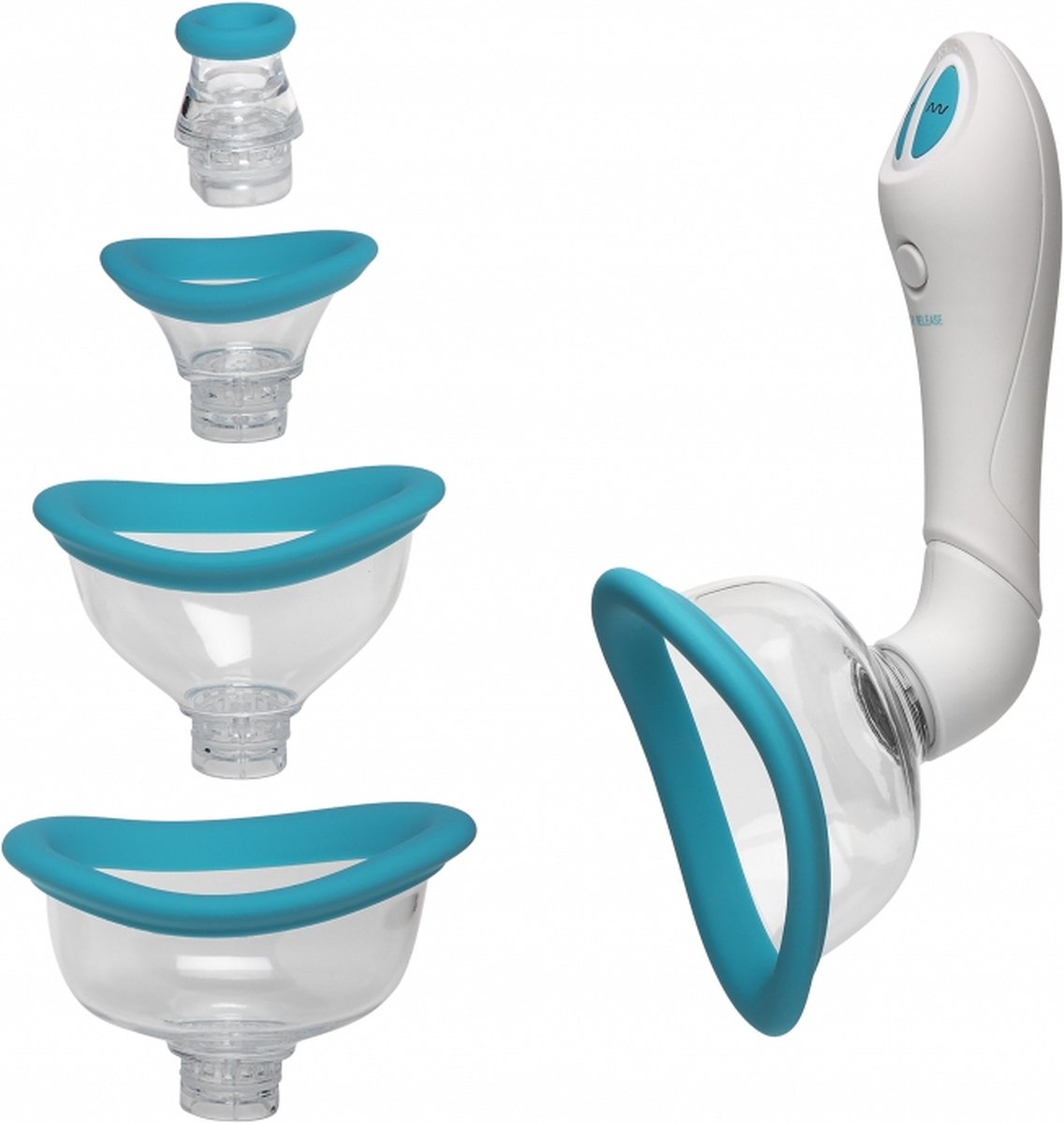 Goedkoopste Doc Johnson Intieme Body Pomp voor Vrouwen white,blue