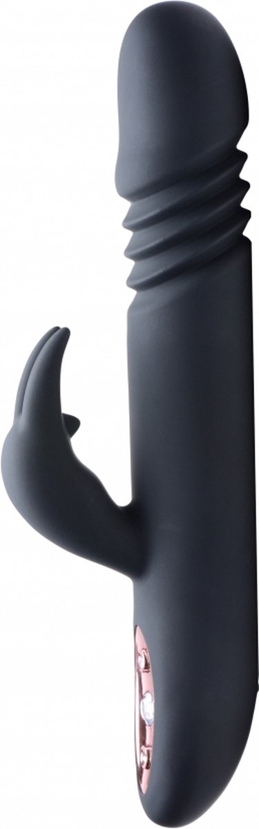 Goedkoopste XR Brands - Royal Rabbits Bunny Thrust - Thrusting Rabbit Vibrator