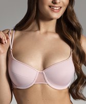 Misstyle - Beha - Dichte deblated cup met beugels.  - Beige - Maat  75B