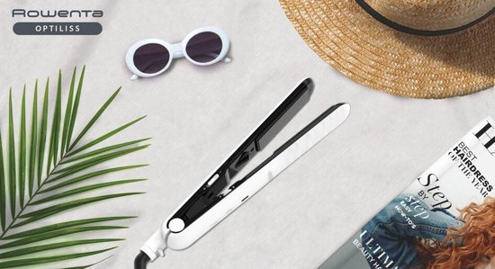 Rowenta SF3210 Optiliss - Stijltang - wit/zwart | bol.com