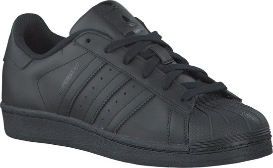 Adidas Superstar Kids Lage sneakers - Leren Sneaker - Meisjes - Zwart - Maat  35,5 | bol.com