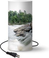Lamp Suriname - waterval lamp - 33 cm hoog - Ø16 cm - Inclusief LED lamp |  bol.com