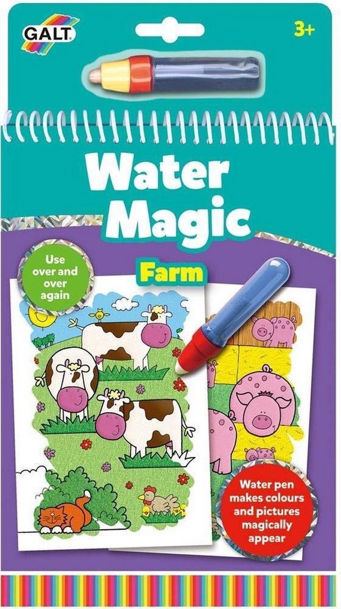 Galt Waterkleurboek Water Magic Boerderij - Kleurboek — afbeelding 14