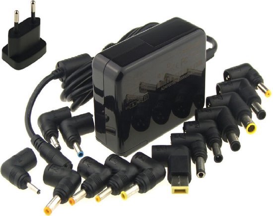 Universele laptop oplader - max 90W - voor Asus, Acer, HP, Dell, Lenovo, Samsung, Sony en meer Universele laptop oplader - max 90W - voor Asus, Acer, HP, Dell, Lenovo, Samsung, Sony en meer