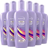 Andrélon Volume & Care Shampoo - 6 x 300 ml - Voordeelverpakking