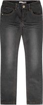 Name-it Meisjes winterjeans Salli Dnmbatimian Fleece Medium Grey