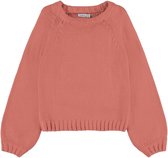 Name-it Meisjes Effen Knit Trui Voreta Crabapple