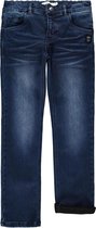 Name-it Jongens Jeans Ryan Dnmbatiman Fleece Dark Blue Denim - 116