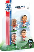 SoccerStarz - England 4 player blister pack A /Figures