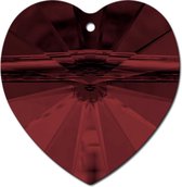 Swarovski hanger hart - 6202 light siam 14.4x14mm - swarovski pendant heart - swarovski kralen - callance