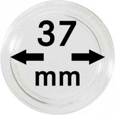 Lindner Hartberger muntcapsules Ø 37 mm (10x) voor penningen tokens capsules muntcapsule