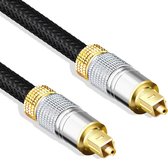 Optische kabel - SPDIF - Toslink - Verguld - 7.5 meter - Allteq