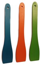 Kunststof Spatels - Diverse Kleuren - Roerspatel - Keuken - 30 cm - Voordeelverpakking 3 stuks
