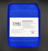 CMT Hand Disinfection 70% 5L (NL) onverdikte handgel | Desinfecterende vloeibare handalcohol | Vloeibare handdesinfectie navulling | 5 liter bidon