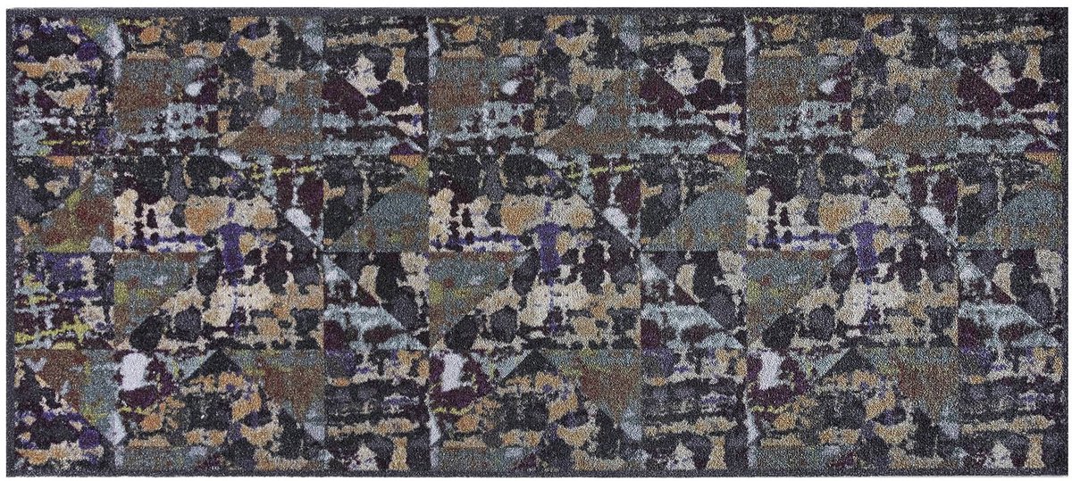 MD Entree - Design mat - Universal - Camouflage - Vloerkleed - Antislip - Machine wasbaar - 67 x 150 cm
