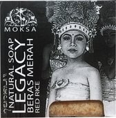 Moksa Natuurlijke Zeep Legacy Beras Merah - 125gr