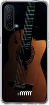 6F hoesje - geschikt voor OnePlus Nord CE 5G -  Transparant TPU Case - Guitar #ffffff