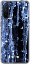 6F hoesje - geschikt voor OnePlus Nord CE 5G -  Transparant TPU Case - Icicles #ffffff