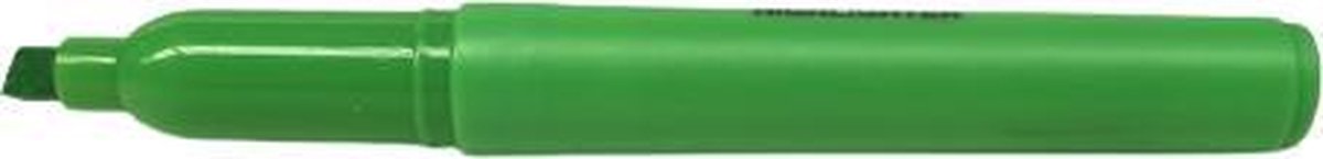 Niceday Highlighters Groen 1-5mm / Tekstmarker Beitelpunt - 12 stuks