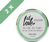 We love The Planet Deodorant - Mighty Mint - 2 stuks - 2 x 48 gr