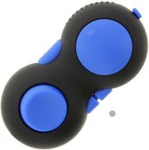 Fidget Pad anti stress speelgoed - Pop It - Kleur Blauw - Fidget Toys - 2 Pack - Klassieke Controller - Gamepad -  Calm Pad - Tik Tok