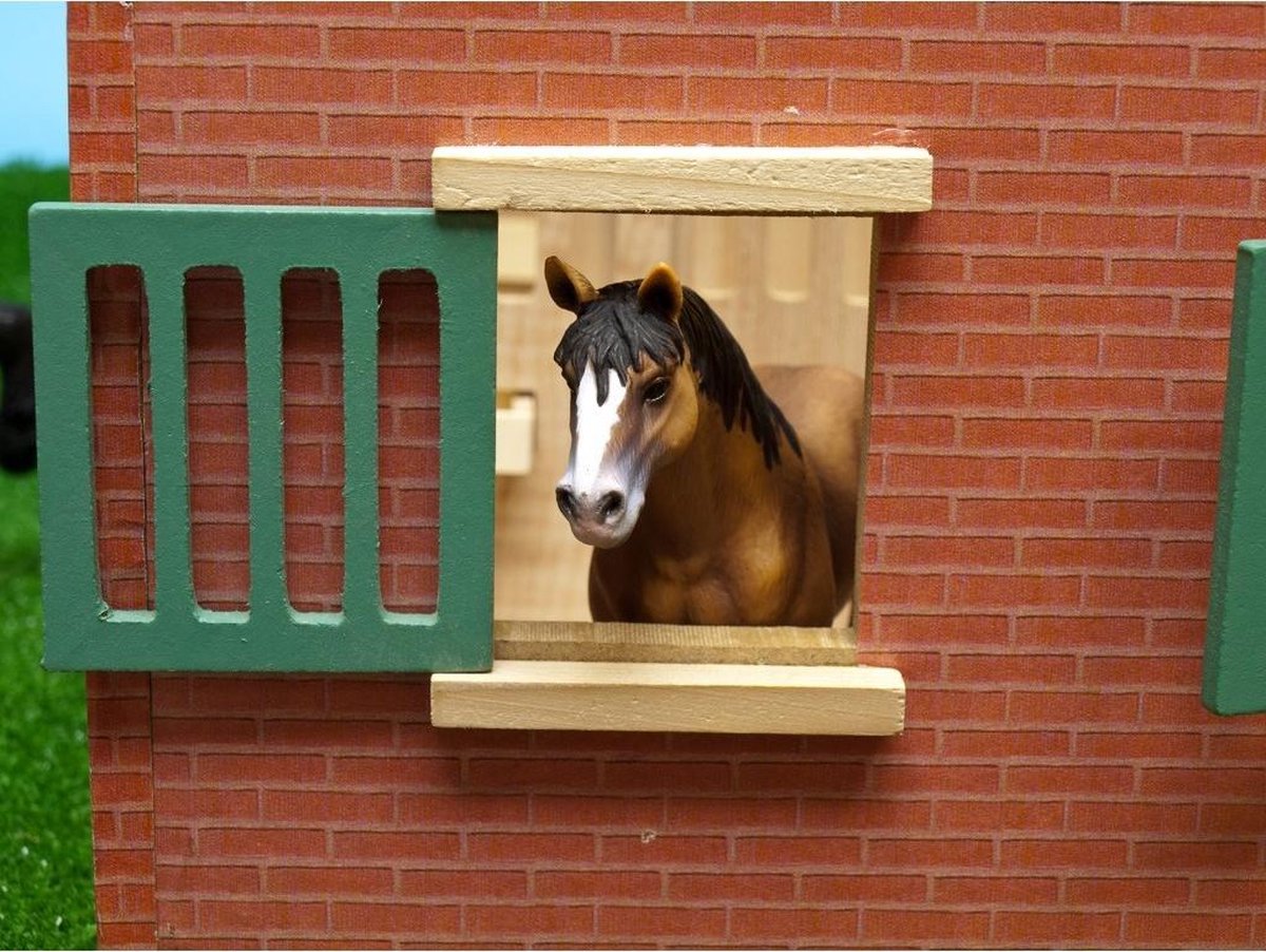Kids Globe Paardenstal met 7 boxen, 1:24 — afbeelding 16