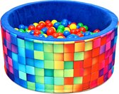 Ballenbak XL incl ballenbak ballen - Disco Blauw