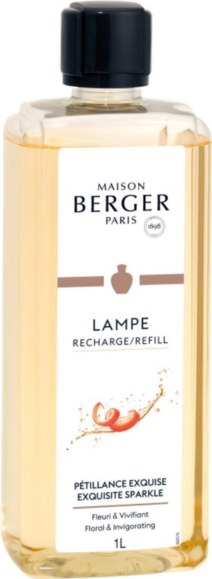 Lampe Maison Berger 1 liter navulfles Parfum Pétillance Exquise – Champagne