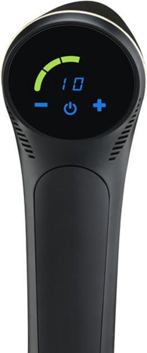 Afbeelding 2 van PRIMESPORTS® i6 - Massage gun – Klop en Vibratie Massage – 1000 tot 3600 rpm – LCD Touch Screen