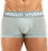 Modus Vivendi - Classic Boxer Grijs - Maat L - Heren Boxer - Mannen Ondergoed