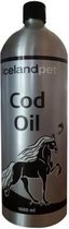RelaxPets - Icelandpet - Coc Oil Paard - 100% Zuivere Kabeljauw Olie - Omega-3 vetzuren met vitamine A en D - 1000ml