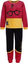 Driekleurige, warme velours pyjama 07 Harry Potter 12 jaar 128 cm