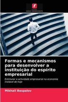 Formas e mecanismos para desenvolver a instituicao do espirito empresarial