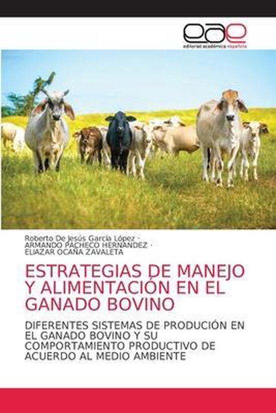 Estrategias de Manejo Y Alimentación En El Ganado Bovino - cover