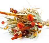 Bloomgift | Droogbloemen | Droogboeket Gomera Orange | ↕ 50cm | Herfst