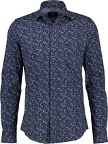 Lerros Lange mouw Overhemd - 2191313 478 BOLD NAVY (Maat: L)