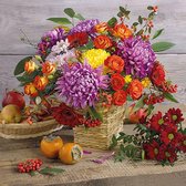 Ambiente - Servetten - 33 x 33 cm - Najaar - Herfst - Autum Bouquet