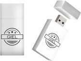 GIEL naam kado verjaardagscadeau cadeau usb stick 16GB - naam cadeau, gefeliciteerd cadeau