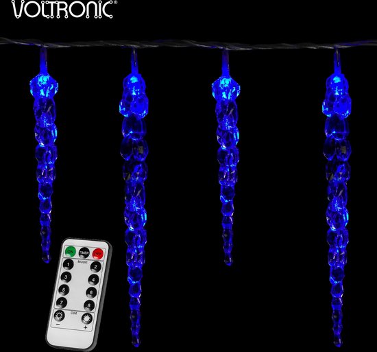 Voltronic Kerstverlichting - LED IJspegel Verlichting - met  Afstandsbediening & Timer... | bol.com