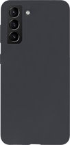 BMAX Siliconen hard case hoesje geschikt voor Samsung Galaxy S21 Plus - Hard Cover - Beschermhoesje - Telefoonhoesje - Hard case - Telefoonbescherming - Antraciet