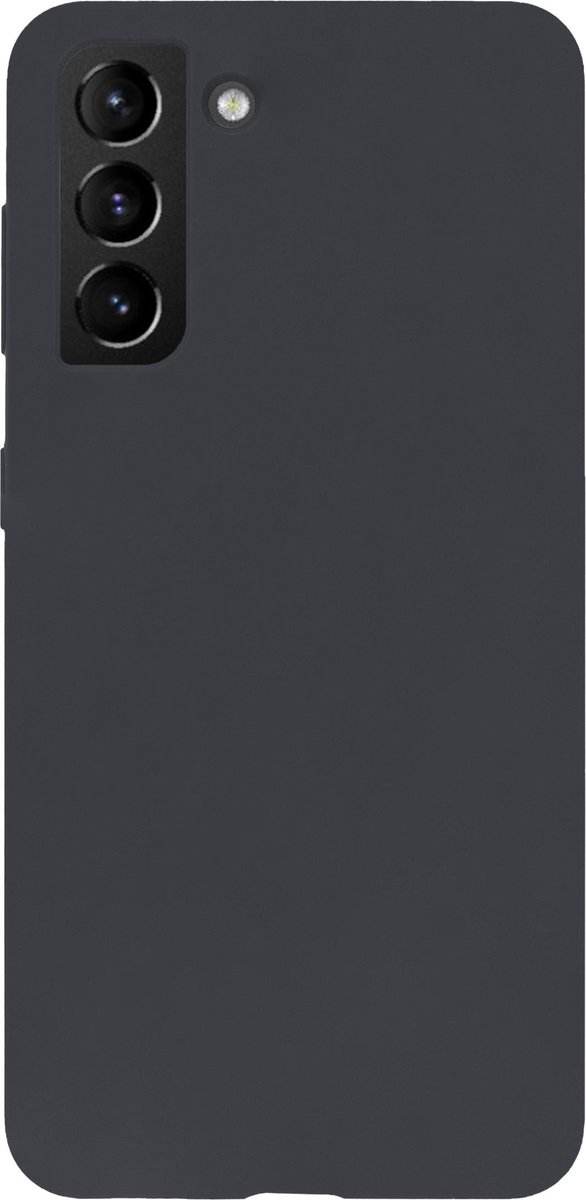 BMAX Siliconen hard case hoesje geschikt voor Samsung Galaxy S21 Plus - Hard Cover - Beschermhoesje - Telefoonhoesje - Hard case - Telefoonbescherming - Antraciet