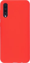 Étui rigide en Siliconen BMAX pour Samsung Galaxy A50 - Couverture rigide - Étui de protection - Étui de téléphone - Étui rigide - Protection de téléphone - Rouge
