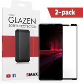 2-pack BMAX Sony Xperia 1 III Screenprotector - Full Cover gehard glas - Sony Xperia screenprotectors - Telefoonaccessoires - Telefonie & Accessoires - Beschermglas - Glas screenpr